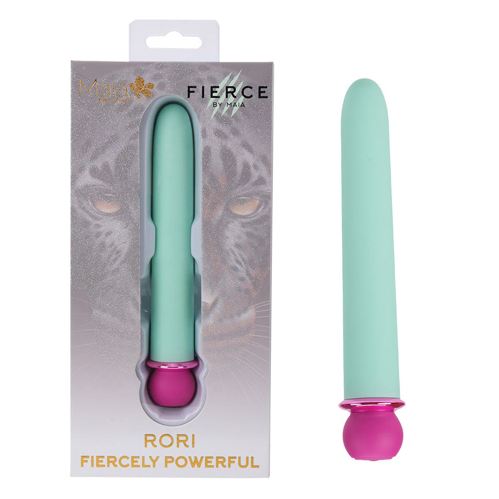 Maia RORI - Teal - Teal 15.2 cm USB Rechargeable XL Bullet Maia Toys